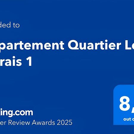 Appartement Quartier Le Marais 1 Free Netflix Paříž Exteriér fotografie