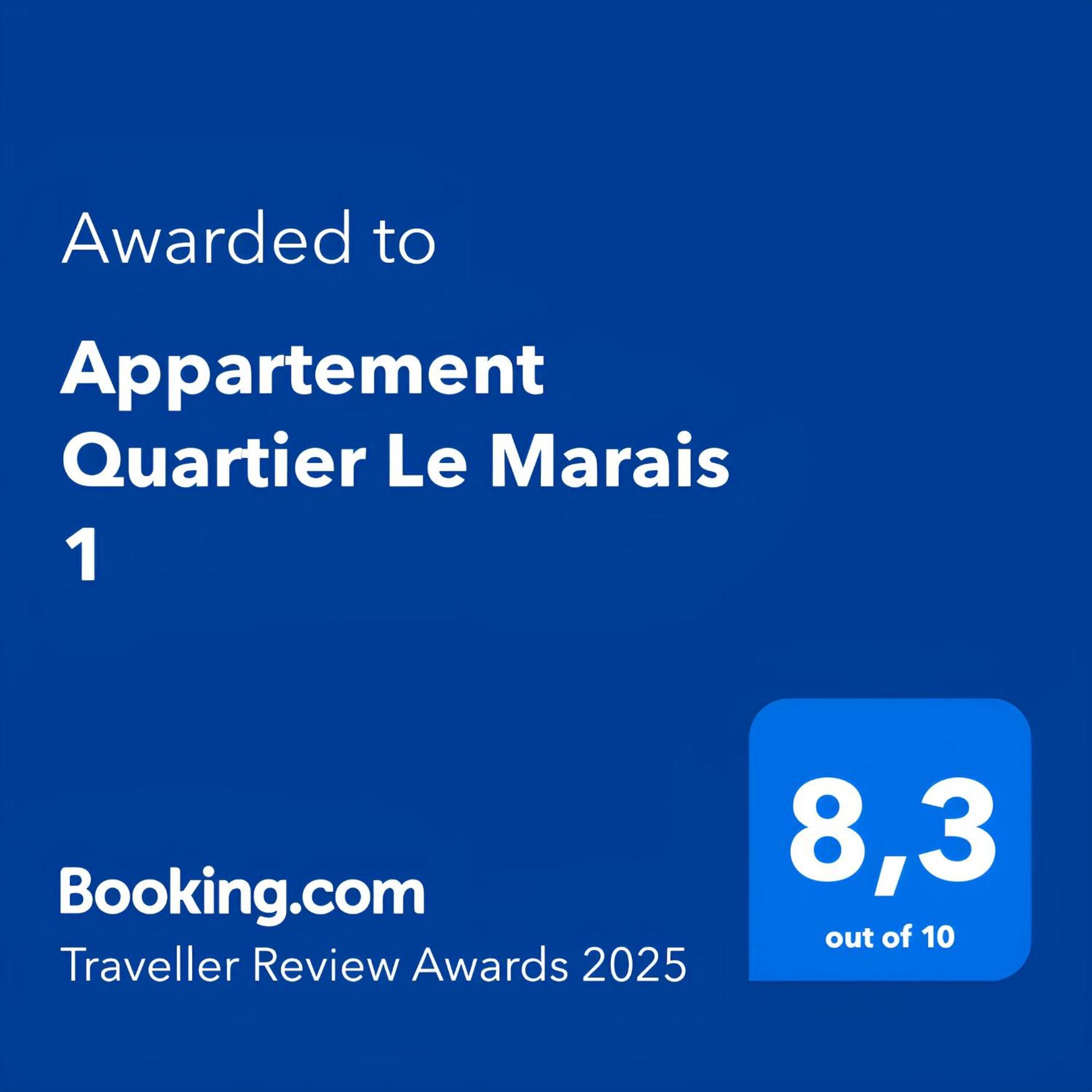 Appartement Quartier Le Marais 1 Free Netflix Paříž Exteriér fotografie